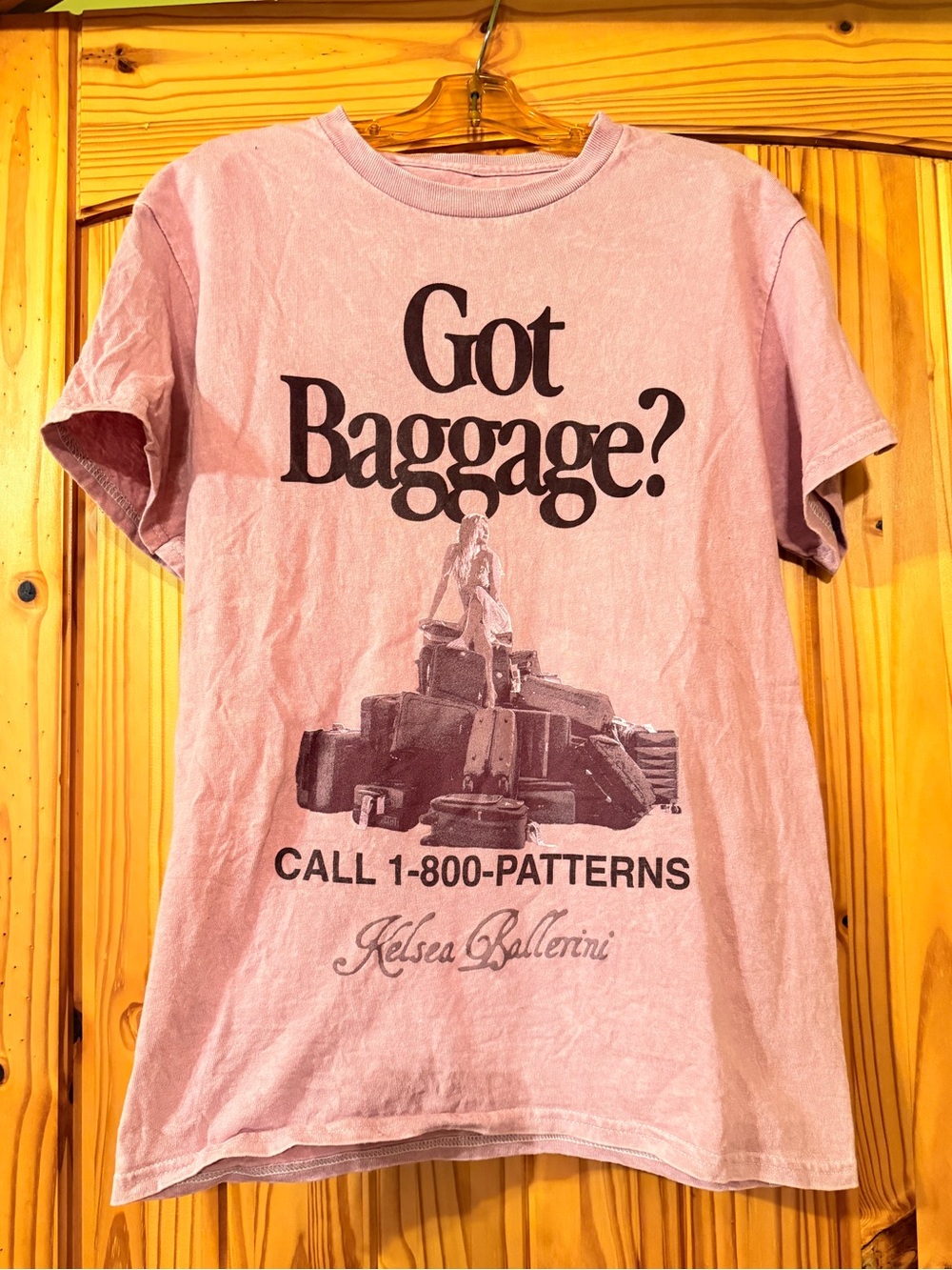 Kelsea Ballerini "Got Baggage?" Patterns era shirt